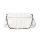 GUCCI Horsebit Chain Small Shoulder Bag - White Leather