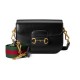 GUCCI Horsebit 1955 Mini Shoulder Bag - Black Leather