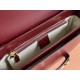 GUCCI Horsebit 1955 Small Shoulder Bag - Red Leather