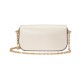 GUCCI Horsebit 1955 Small Top Handle Shoulder Bag - White Leather