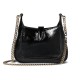 GUCCI Jackie Notte Mini Shoulder Bag in Patent Leather - Black