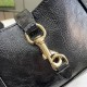 GUCCI Jackie Notte Mini Shoulder Bag in Patent Leather - Black