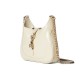 GUCCI Jackie Notte Mini Shoulder Bag in Patent Leather - Ivory