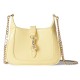 GUCCI Jackie Notte Mini Shoulder Bag in Patent Leather - Light Yellow