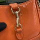 GUCCI Jackie Notte Mini Shoulder Bag in Patent Leather - Orange