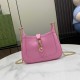 GUCCI Jackie Notte Mini Shoulder Bag in Patent Leather - Pink