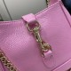 GUCCI Jackie Notte Mini Shoulder Bag in Patent Leather - Pink