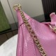 GUCCI Jackie Notte Mini Shoulder Bag in Patent Leather - Pink