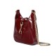 GUCCI Jackie Notte Mini Shoulder Bag in Patent Leather - Red