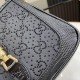 GUCCI Jackie 1961 GG Crystal Mini Bag - Black