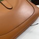 GUCCI Jackie Small Shoulder Bag - Brown Leather