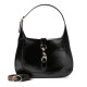 GUCCI Jackie Small Shoulder Bag in Patent Leather - Black