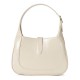 GUCCI Jackie Small Shoulder Bag in Patent Leather - Ivory