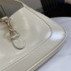 GUCCI Jackie Small Shoulder Bag in Patent Leather - Ivory