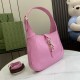 GUCCI Jackie Small Shoulder Bag in Patent Leather - Pink