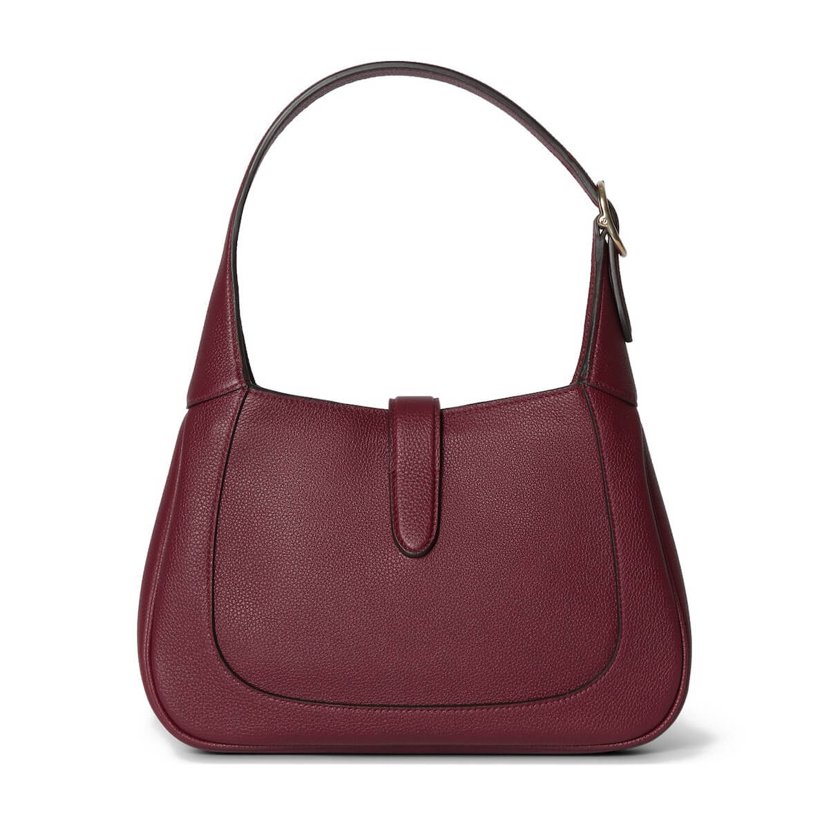 GUCCI Jackie 1961 Small Shoulder Bag in Grain Leather - Red