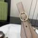 GUCCI Jackie 1961 Small Shoulder Bag in Grain Leather - Taupe