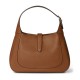 GUCCI Jackie 1961 Medium Shoulder Bag in Grain Leather - Brown