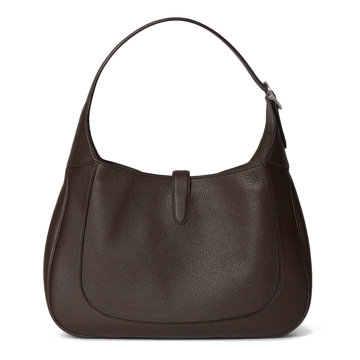 GUCCI Jackie 1961 Large Shoulder Bag in Grain Leather - Brown