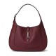 GUCCI Jackie 1961 Large Shoulder Bag in Grain Leather - Red