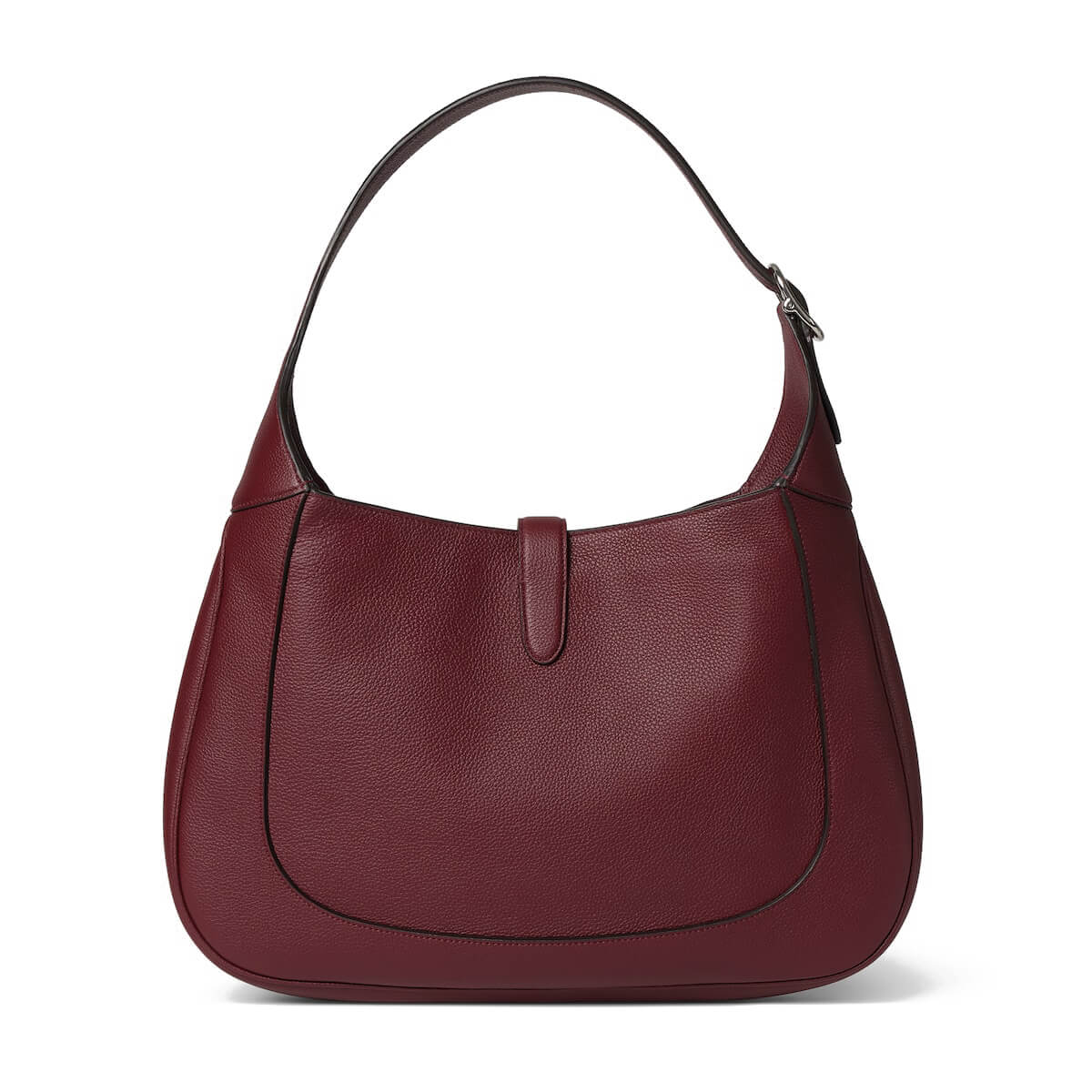 GUCCI Jackie 1961 Large Shoulder Bag in Grain Leather - Red