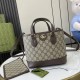 GUCCI Ophidia Mini Tote Bag - Beige and Ebony GG Supreme