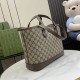 GUCCI Ophidia Small Tote Bag - Beige and Ebony GG Supreme