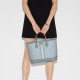 GUCCI Ophidia Small Tote Bag - Dusty Blue GG Supreme