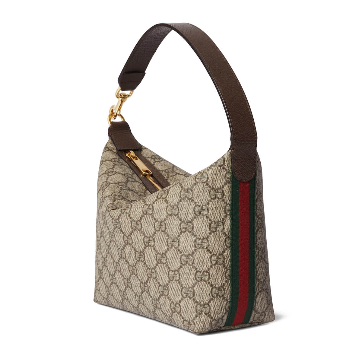 GUCCI Ophidia Super Mini Shoulder Bag - Beige and Ebony GG Supreme