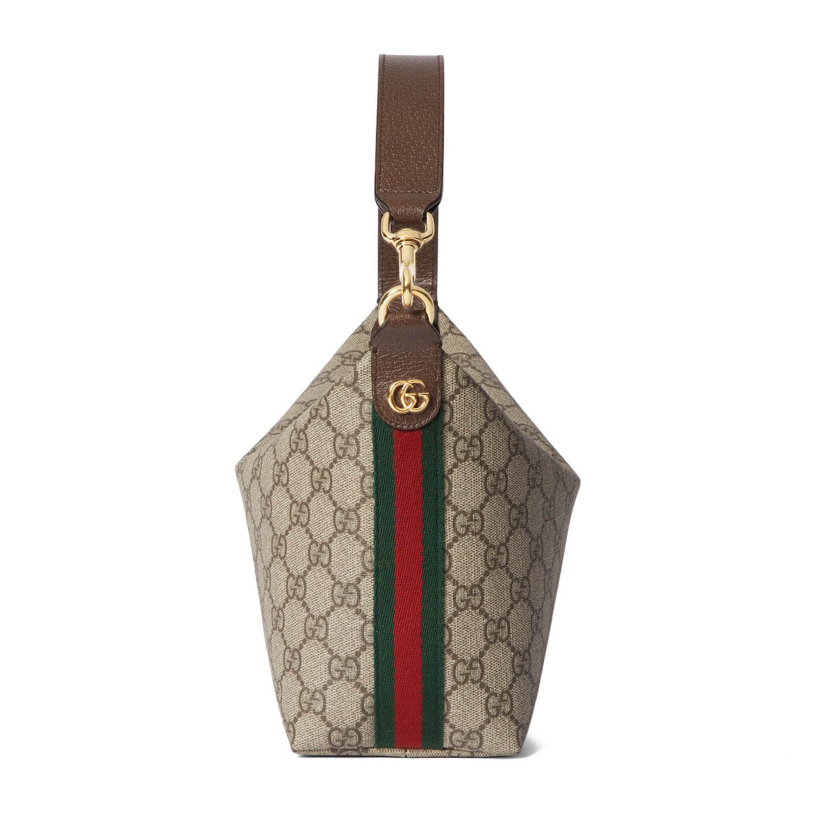 GUCCI Ophidia Super Mini Shoulder Bag - Beige and Ebony GG Supreme