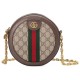 GUCCI Ophidia GG Supreme Mini Round Shoulder Bag