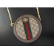 GUCCI Ophidia GG Supreme Mini Round Shoulder Bag