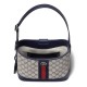 GUCCI Ophidia Small Shoulder Bag - Beige and Blue GG Supreme