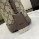 GUCCI Ophidia Small Shoulder Bag - Beige and Ebony GG Supreme