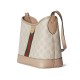 GUCCI Ophidia Small Shoulder Bag - Beige and White GG Supreme