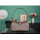 GUCCI Ophidia Small Shoulder Handbag - Beige and Ebony GG Supreme