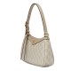 GUCCI Ophidia Small Shoulder Handbag - Beige and White GG Supreme