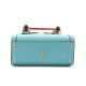 GUCCI Diana Mini Tote Bag - Blue Leather