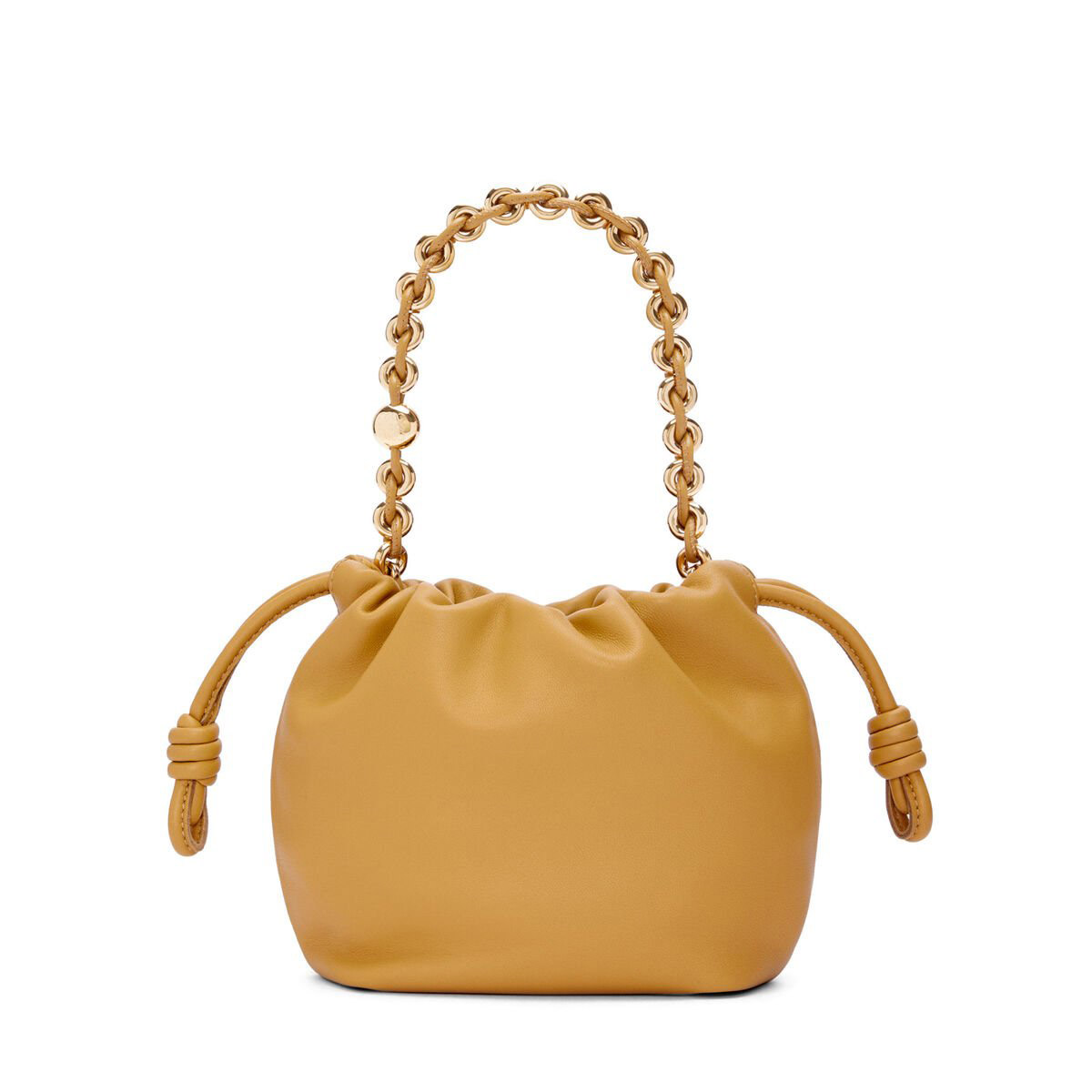 LOEWE Mini Flamenco Purse Bag In Mellow Nappa Lambskin - Sahara