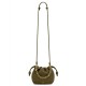 LOEWE Mini Flamenco Purse Bag In Mellow Nappa Lambskin - Dark Khaki Green