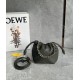 LOEWE Mini Flamenco Purse Bag In Mellow Nappa Lambskin - Dark Khaki Green