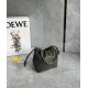 LOEWE Mini Flamenco Purse Bag In Mellow Nappa Lambskin - Dark Khaki Green