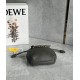 LOEWE Mini Flamenco Purse Bag In Mellow Nappa Lambskin - Dark Khaki Green