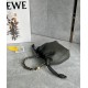 LOEWE Mini Flamenco Purse Bag In Mellow Nappa Lambskin - Dark Khaki Green