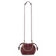 LOEWE Mini Flamenco Purse Bag In Mellow Nappa Lambskin - Dark Burgundy