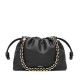 LOEWE Medium Flamenco Purse Bag In Mellow Nappa Lambskin - Black