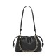 LOEWE Medium Flamenco Purse Bag In Mellow Nappa Lambskin - Black