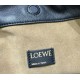 LOEWE Medium Flamenco Purse Bag In Mellow Nappa Lambskin - Black