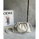 LOEWE Medium Flamenco Purse Bag In Mellow Nappa Lambskin - Sea Salt