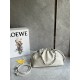 LOEWE Medium Flamenco Purse Bag In Mellow Nappa Lambskin - Sea Salt